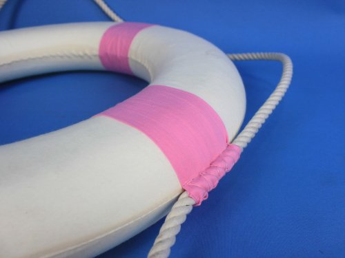 Decorative-White-Lifering-with-Pink-Bands-20-Decorative-Lifering-Lifering Decorative-White-Lifering-with-Pink-Bands-20-Decorative-Lifering-Lifering