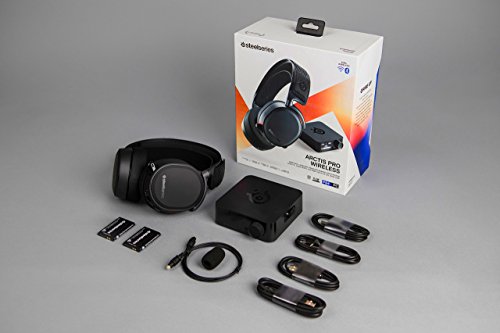 image for SteelSeries Arctis Pro Wireless Gaming Headset - Lossless High Fidelit