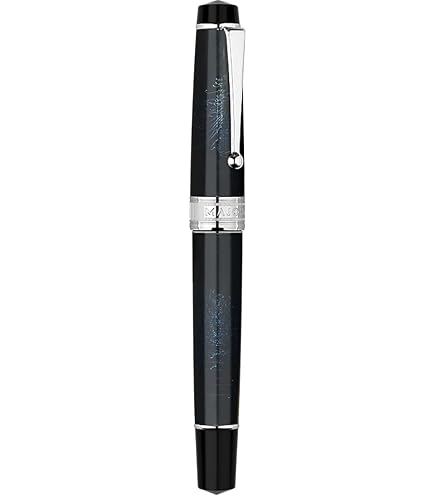 Amazon.com : erofa Majohn T5 Piston Fountain Pen Blue Fireworks