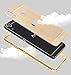 HTC Desire 10 Pro Case, Ranyi [Brushed Metal Series] Luxury Aluminum Metal Bumper Frame Detachable + Smooth Brushed Hard Back Cover [Slim Fit & Thin] Case for HTC Desire 10 Pro (black)