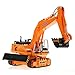 deAO RC Excavator Truck with Lights and Sounds Digger Construction Truck