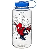 Nalgene Tritan Wide Mouth BPA-Free Water Bottle, 32 Oz, New Spidey