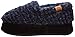 Acorn unisex child Moc slippers, Blue Check, 12-13 Little Kid US