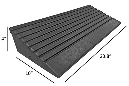 5 Ton 4 Inch Rubber Curb Ramp 10,000 lbs Capacity – Stout Sheds
