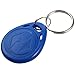 UHPPOTE Proximity 125KHz RFID EM-ID Card Keyfob for Door Access Control - Read Only - Color Blue - 100 Pack