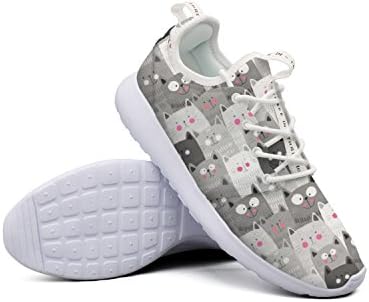Large Cats Women Printing Fashion Running Shoes Funny Gift