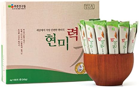 Hyunmi Brown Rice Power Nutrition Dietary Supplements, 60 pouches