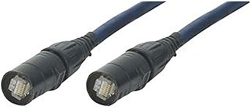 CAT5E RJ45 STAGE LEAD, 10M Cable Length Imperial 32.81ft Cable Length Metric 10m Connector Type A RJ45 Plug Connector Type B RJ45 Plug Jacket Colour Blue SVHC No SVHC Cable Assembly Type Ethernet Ethercon plug to plug Cat5e lead Neutik® connectors Matte Blue PVC Flexible cable