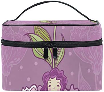 Thumbelina The Flower Makeup Bag Travel Toiletry BOX Portable Organizer Storage Cosmetic Train Case for Women Girls