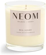 Neom Real Luxury Scented Candle 1 Wick Lavender Jasmine Sandalwood 35h view 7