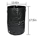 HYRIXDIRECT 2 Pack 10 Gallon Black Grow Bags Portable Potato Growing Bag Planter Bags Planting Pouch with Handles Access Flap for Carrot Onion Vegetablesthumb 2