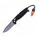 Ganzo G7412-OR-WS Folding Pocket Knife 440C Stainless Steel Blade G10 Anti-Slip Handle with Clip Axis Lock Camping Fishing Outdoor Folder Hunting Gear EDC Tool (Orange) with Whistle