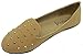 Womens Faux Studded Loafer Smoking Shoes Flats 3 Colors