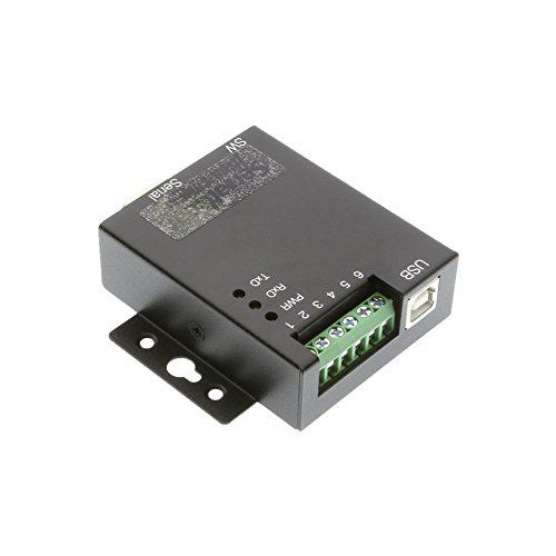 SerialGear Single Port USB to RS-232 Selectable RS-422 or RS-485 Industrial Adapter