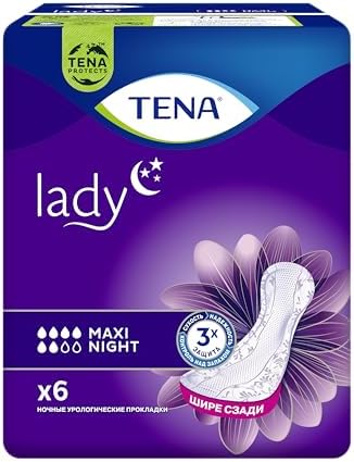 TENA Lady Maxi Night Pads for moderate to heavy Bladder Weakness