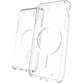 GEAR4 ZAGG Crystal Palace Snap Case for iPhone SE 2022, Clear | Advanced Impact Protection - Integrated D3O Technology - Transparent Finish