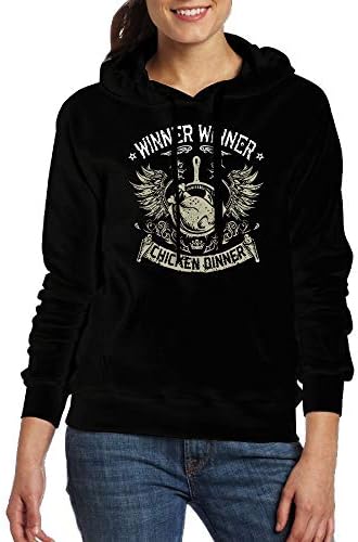 Reppusily Women PUBG WWCD Outdoor Sweatshirts Black