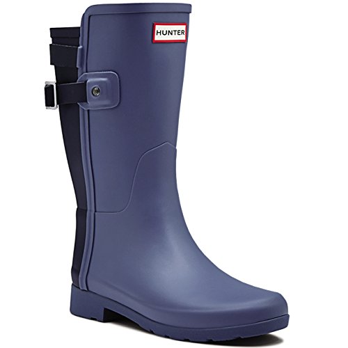 womens hunter original refined back strap short wellingtons winter boots