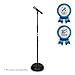 Microphone Stand - Universal Mic Mount with Heavy Compact Base, Height Adjustable (2.8' - 5' ft.)- PMKS5 primary