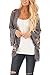 EIFFTER Women Boho Bell Sleeve Hollow Out Lace Floral Print Short Cardigan Casual Fall Kimono