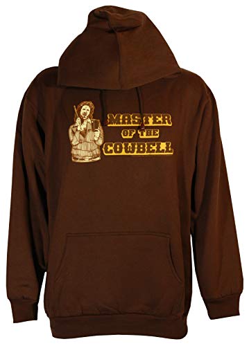 Saturday Night Live SNL Will Ferrell Master of the Cowbell Men's Pullover Hooded Sweatshirt, Large