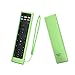 SIKAI Remote Case Compatible with Vizio XRT136 Smart TV Remote Skin-Friendly Shockproof Silicone Cover for Vizio XRT136 Remote Washable Anti-Lost with Remote Loop (Glow in Dark Green)