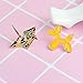 MJARTORIA Cute Pins for Backpack - Cartoon Cactus Pineapple Enamel Cool Brooch Pin Badges Set for Backpack Clothes Bags