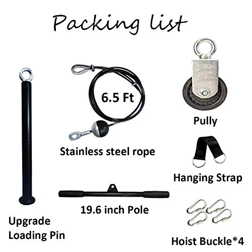 BAG-WIZARD-Fitness-LAT-and-Lift-Pulley-System-Cable-Machine-with-Upgraded-Loading-Pin-for-Triceps-Pull-Down-Biceps-Curl-Back-Forearm-Shoulder-Home-Gym-Equipment