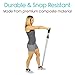 Vive Resistance Bands with Handles (11 Pcs) - Tube Rehab Band Set - Shoulder Pulley Door Anchor - 2 to 70 LBs Tension - Home Workout Elastic Fitness Equipment - Men, Women Training Therapy