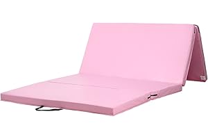 KaRaDaStyle Gymnastics Mat Folding Stretch Mats 71"x39"x2" Exercise Muscle Training Children Play Horizontal Bar Mat Yoga Sports Soundproof Home Use