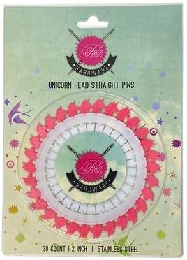 Unicorn Head Straight pins