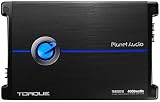 Planet Audio TR4000.1D Class D Car Amplifier - 4000 Watts, 1 Ohm Stable, Digital, Monoblock, Mosfet Power Supply, Great for Subwoofers