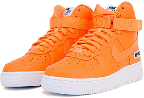 Nike Youth Air Force 1 High Boys Basketball Shoes (6.5 Big Kid, Total Orange/Total Orange)