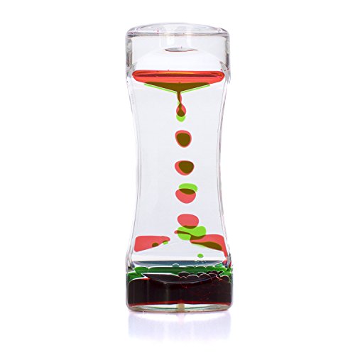 Liquid Motion Bubbler for Sensory Play, Fidget Toy, Children Activity, Desk Top, Assorted Colors Toys & Games, Grown-Up Toys, Executive Desk Toys