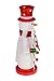 Clever Creations Snowman 10 Inch Traditional Wooden Nutcracker, Festive Christmas Décor for Shelves and Tables