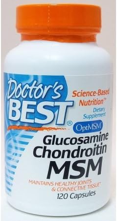 Glucosamine Chondroitin MSM Doctors Best 120 Caps