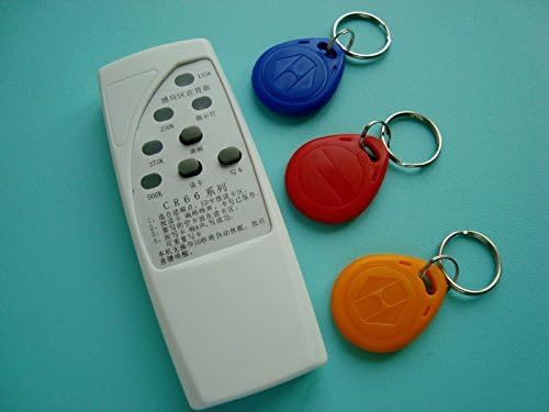 handheld 125khz id access control card RFID Copier Duplicator Cloner ID EM reader & writer+ 10pcs EM4305 writable keyfob