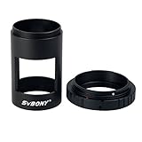 SVBONY T-ring Camera Lens Adapter Aluminum for Canon EOS DSLR/SLR Photography Sleeve M42 Thread for Landscape Lens Telescope Spotting Scope
