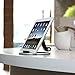 Just Mobile Encore iPad Stand Foldable Portable Solid Aluminum Adjustable Angle Ergonomic iPad 10.2