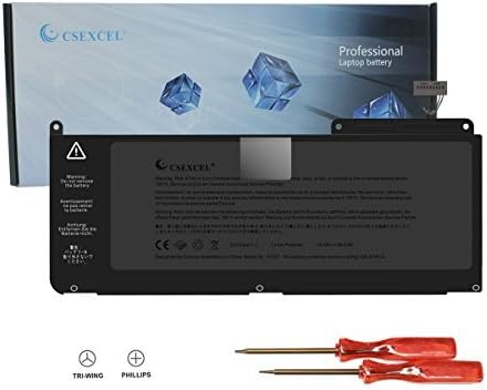 CSEXCEL New Laptop Battery for MacBook pro A1382 A1286 (only for Core i7 Early 2011 Late 2011 Mid 2012) Unibody MacBook Pro 15" i7, Also fit 661-5476 661-5211+ Free Screwdrivers - 12 Months Warranty