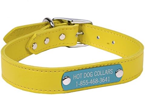 hotdog dog collar