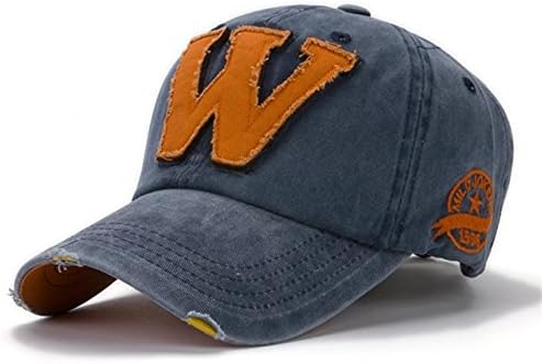 Cameinic Sun Visor Washed Snapback Hip-hop Baseball Cap,Denim