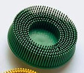 3M Roloc Bristle Disc, Grade 50, Green, 3 Inch - Abrasive Bristle Disc For Deburring & Cleaning - View #9