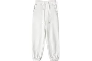 KISBINI Little Boys Cotton Sweatpant Elastic Sport Pant for Children