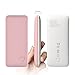 Puridea S5 pink 7000mAh 2.1A Output Power Bank,Ultra Compact Portable phone Charger (2A Input Li-polymer Battery Banks)for for Apple iPhone 4 5 6 7 Plus Samsung HTC Nokia LG Sony Blackberry