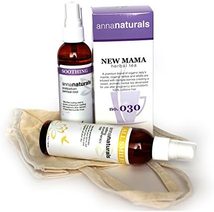 New Mother Gift Set - All Natural Postpartum Essentials - Motherhood Welcoming Set