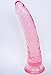 Sextoys-8.26 Inch Pink Erect Realistic Dildo with Suction Cup Soft Lifelike Flexible