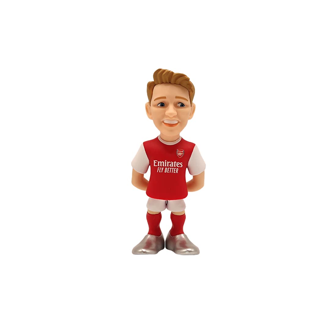 MINIX Bandai Arsenal Martin Ødegaard Model | Collectable Martin Ødegaard Figure In Arsenal Shirt | Bandai Football Toys Range | Collect Your Favourite Football Figures And Teams — image 1