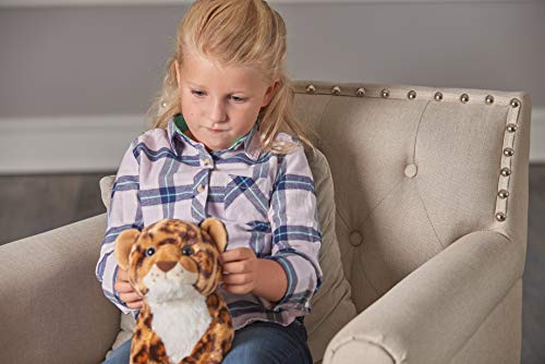 Wild Republic 17456 19353 Plüsch Jaguar, Cuddlekins Kuscheltier, Plüschtier, 30 cm, 12", Jaguarjunges – Bild 7