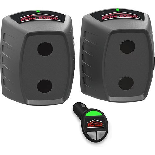 Park Daddy-Precision Garage Parking Aid System, Maximize the area in front of your vehicle. No Hard Wiring! No Harmful Lasers!